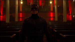 New costumes for Daredevil and Bullseye spotted on set of Daredevil: Born Again as the pair face off against one another. SPOILERS