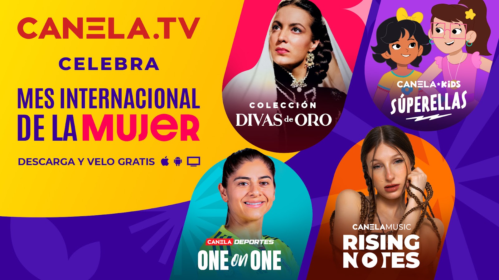Canela.TV Celebra El Mes Internacional De La Mujer