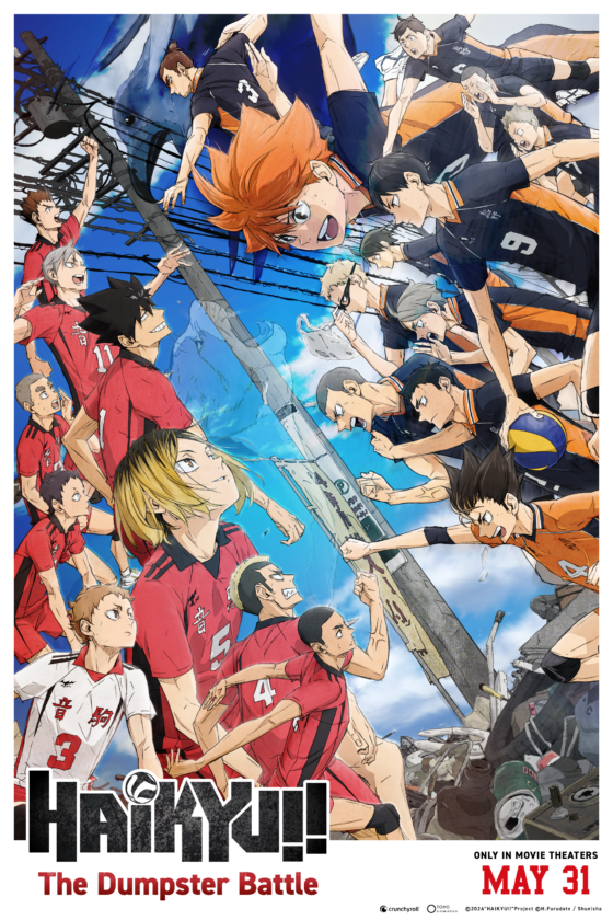 Crunchyroll reveals the English subtitled trailer for HAIKYU!! The Dumpster Battle as the anime film hits North American theaters May 31.