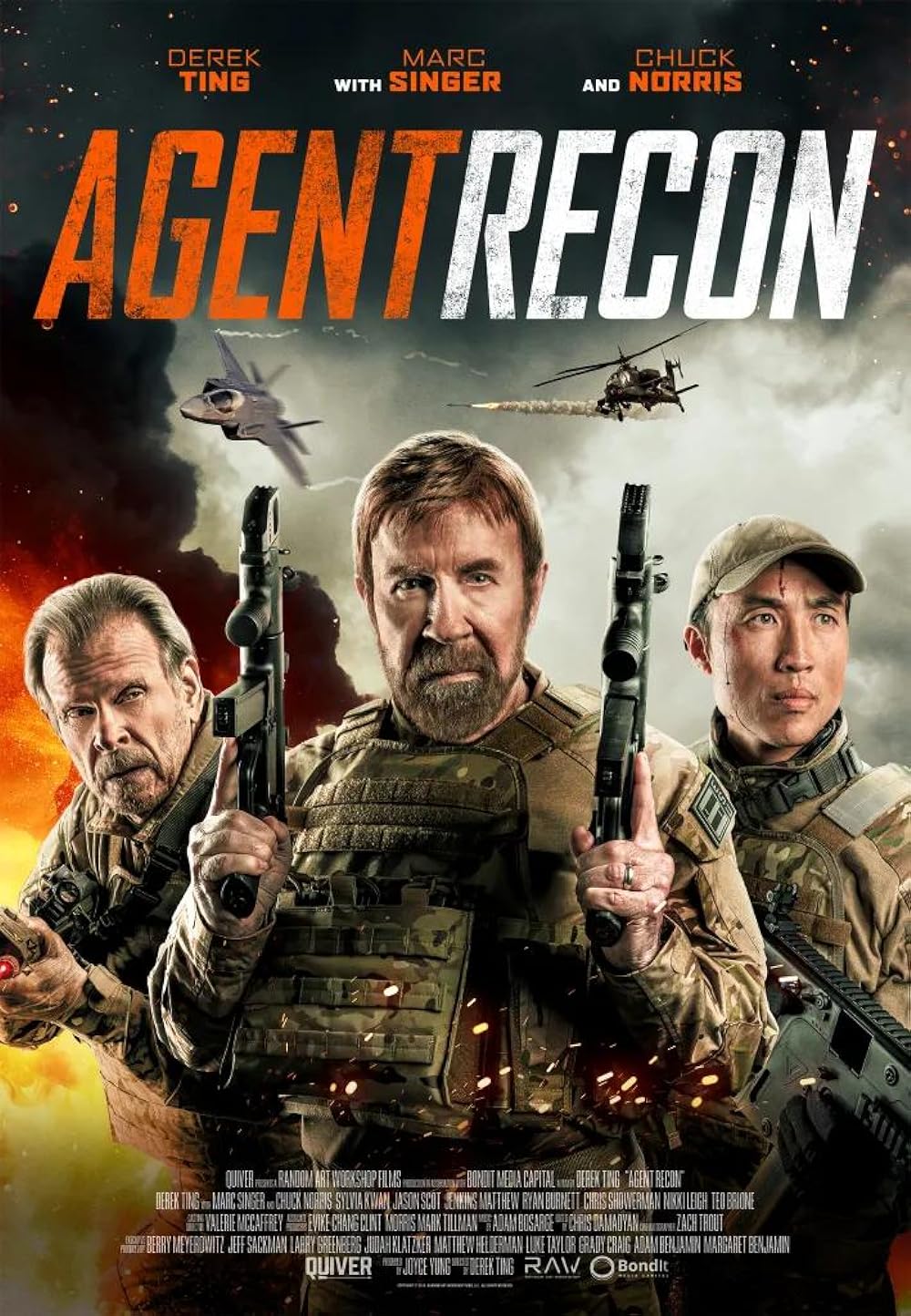 Chuck Norris returns with a vengeance in Agent Recon, so get ready for some roundhouse kicking action in the trailer below.