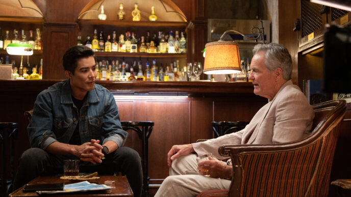 Ludi Lin and Nicholas Hammond in Art of Eight Limbs