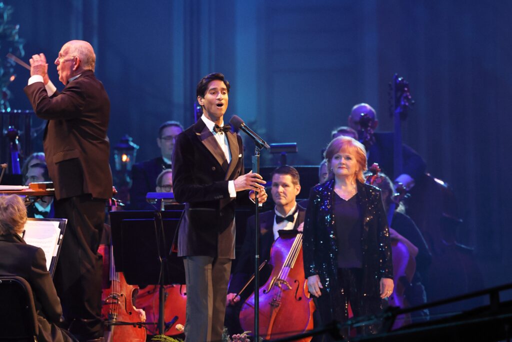 Lesley Nicol and Michael Maliakel in Joy: Christmas with The Tabernacle Choir