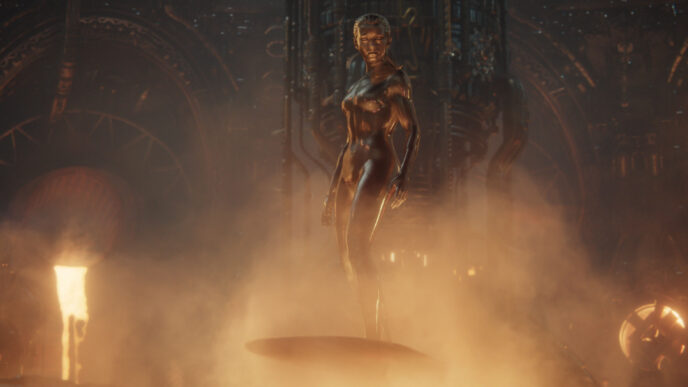 In a recent interview actress Julia Garner opens up about her role as Silver Surfer in The Fantastic Four: First Steps.