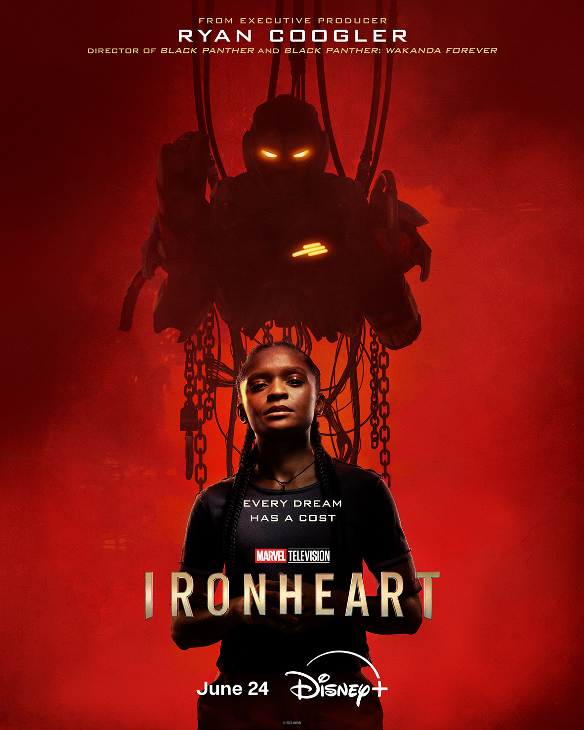 Marvel's Ironheart trailer and poster are finally here ahead of the shows premiere this June on Disney+.