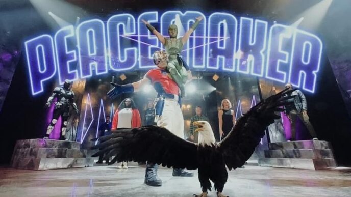 Michael Rooker’s role in Peacemaker Season 2 revealed, plus Gunn teases a new opening dance number.