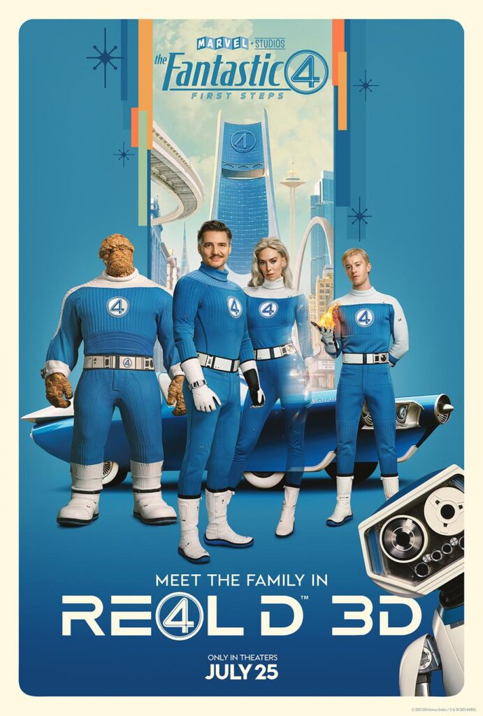 The Fantastic Four: First Steps tickets are on sale and Marvel has released a new (old) trailer, plus some new posters to celebrate.