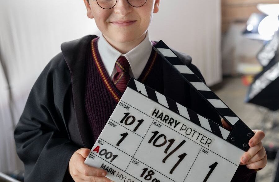We have our first look at the new Harry (Dominic McLaughlin) in costume as a 2027 release date revealed by HBO for their Harry Potter series.