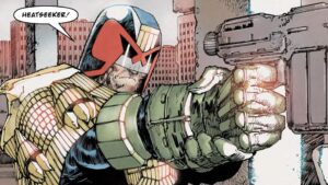 Filmmaker Taika Waititi is developing a new Judge Dredd movie alongside writer Drew Pearce.