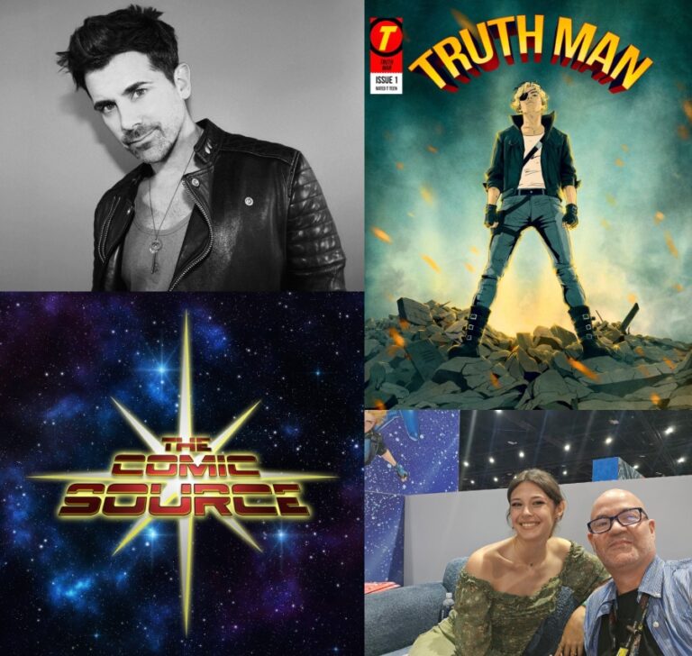 Truth Man Truth Man Spotlight With Adam Huss and Nicole Maines: The Comic Source