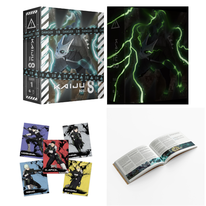 Crunchyroll to release “Kaiju No. 8” Season 1 as a monstrous Glow-In-The-Dark Limited Edition Blu-ray™ Collection this December.