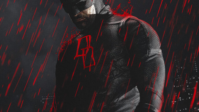Daredevil: Born Again season 2 promo art shows us Bullseye's new costume, plus Mike Colter (Luke Cage) confirms he's had talks with Marvel about a return