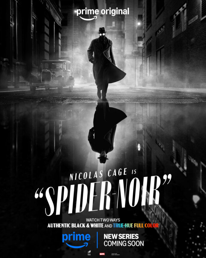 Check out the first trailers and posters for Spider-Noir, the new Nic Cage led series coming to Amazon Prime. 