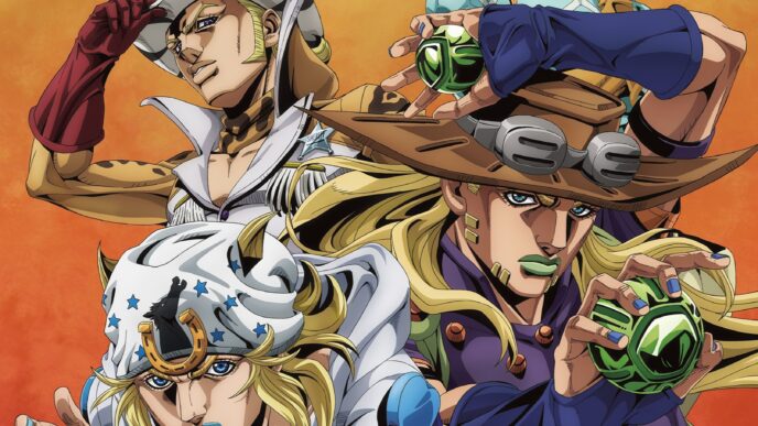 Steel Ball Run Jojo's Bizarre Adventure