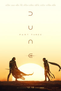 Dune: Part Three posterv