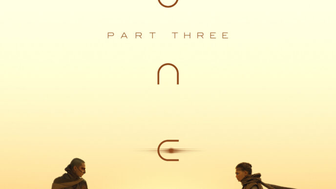Dune: Part Three posterv
