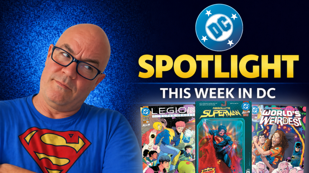 DC Spotlight September 2, 2026 Superman Pushes Himself Too Far, Legion Hunts a Killer & Weird Al Embraces the Weird Description: The Comic Source