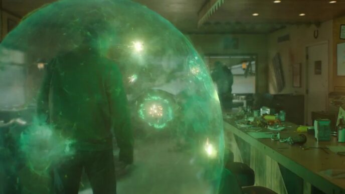 Here's my belated Lanterns S1E05 review and just over mid-way we have what feels like a min-Season finale, or at least that level of episode.