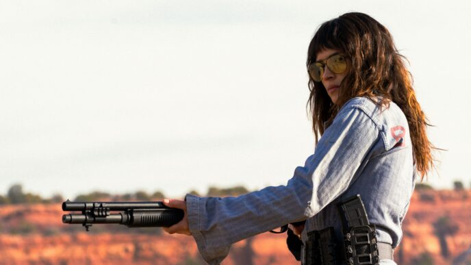 A new day and another interview with Adri Arjona and a new attempt to deflect questions on her secret role in Man of Tomorrow.