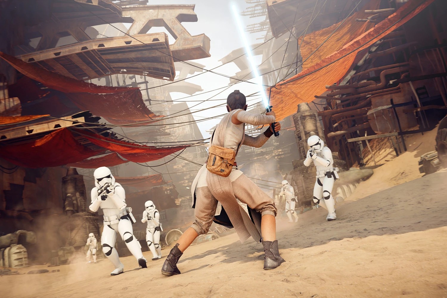 According to the latest gaming Barside Buzz three studios are in the running to develop Star Wars: Battlefront 3 for Lucasfilm Games.